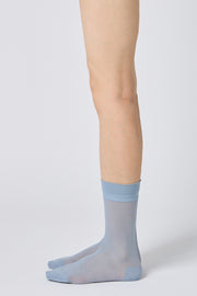sheer socks grey
