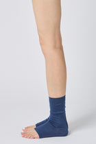toeless socks navy