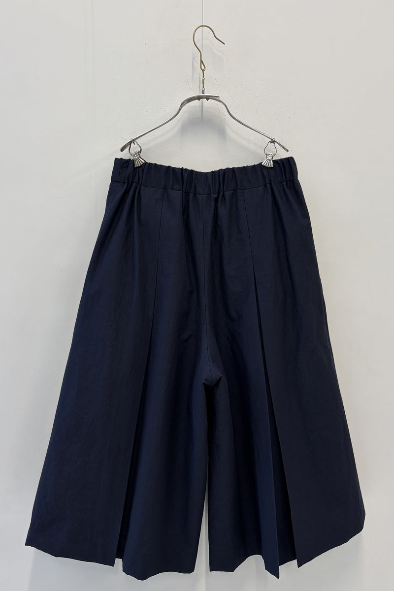 polly pant wool cotton dark navy