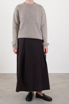 cashmere pullover greige