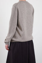cashmere pullover greige