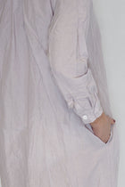 dawn dress cotton mauve cotton linen