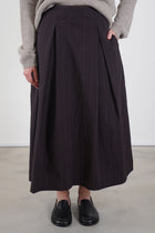 emma skirt eggplant