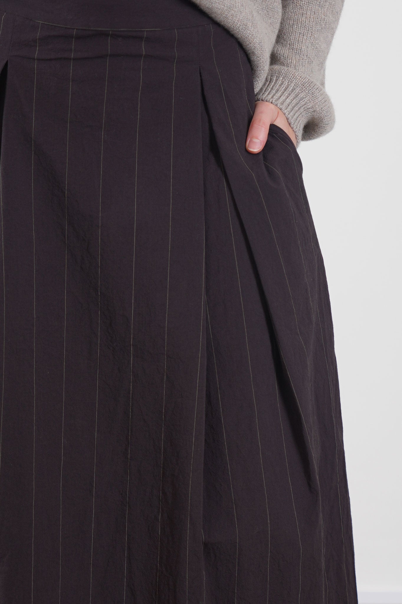 emma skirt eggplant
