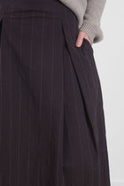 emma skirt eggplant