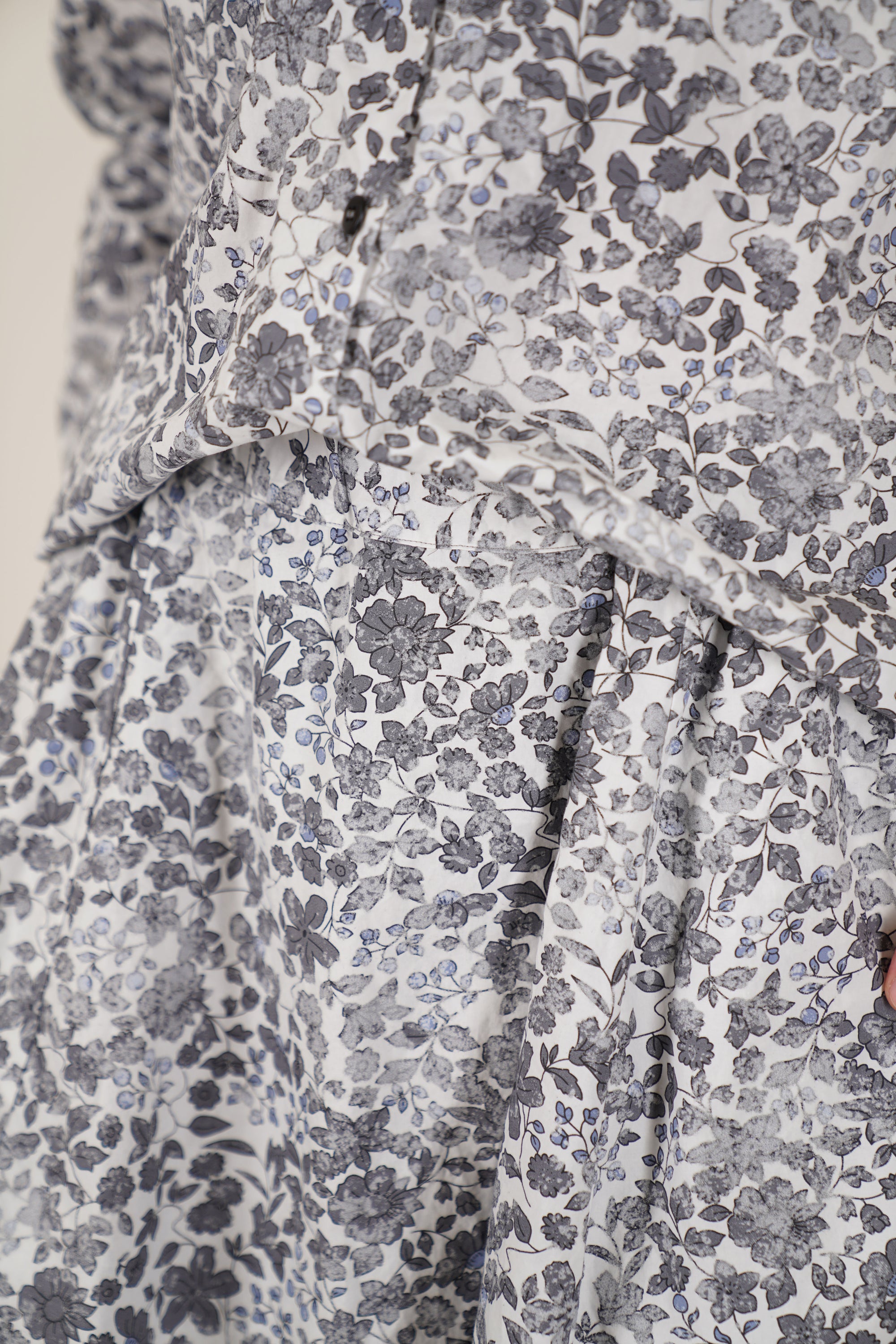 carla skirt bright flowers