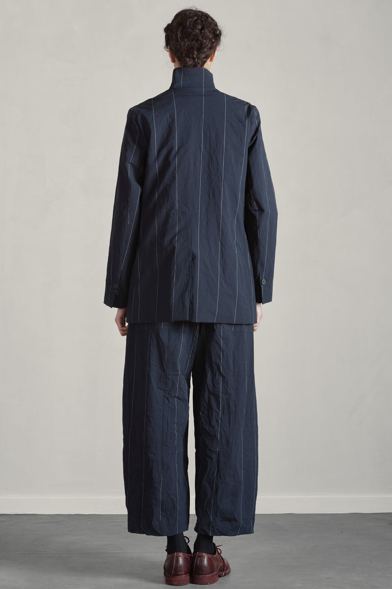 luisa jacket navy cotton