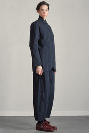 luisa jacket navy cotton