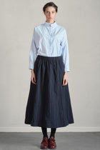ivy skirt navy cotton