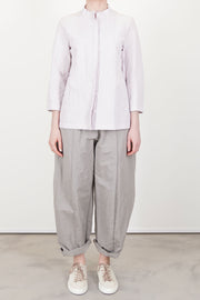 ada shirt cotton linen lavender