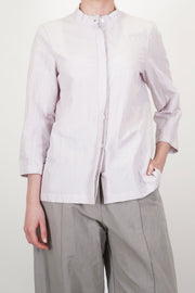 ada shirt cotton linen lavender
