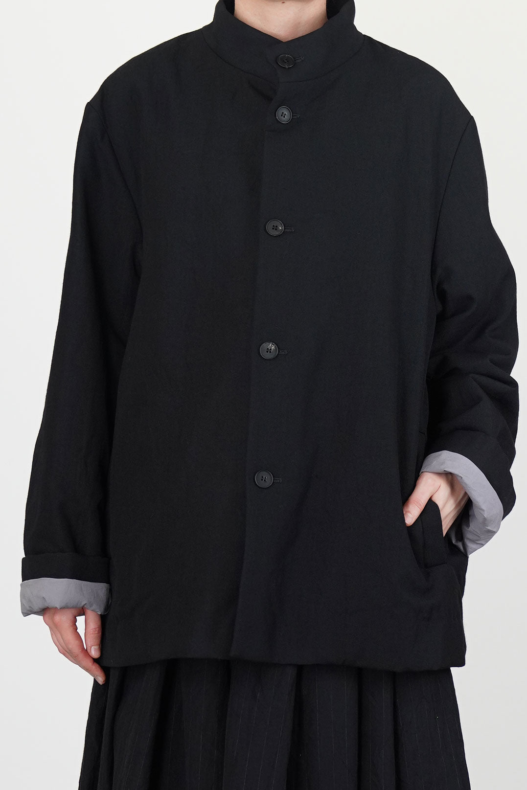 albert jacket wool black