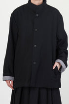 albert jacket wool black