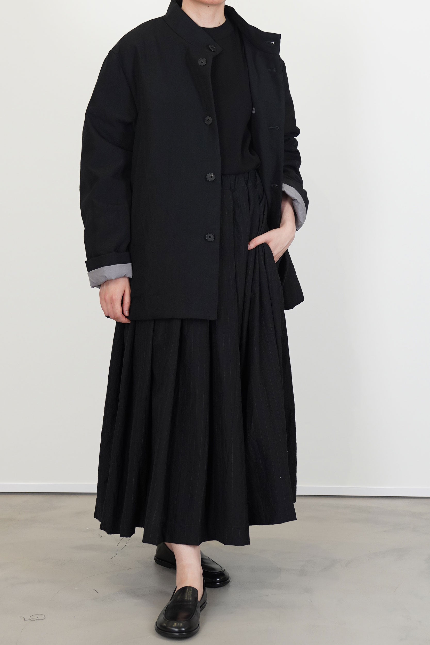 albert jacket wool black