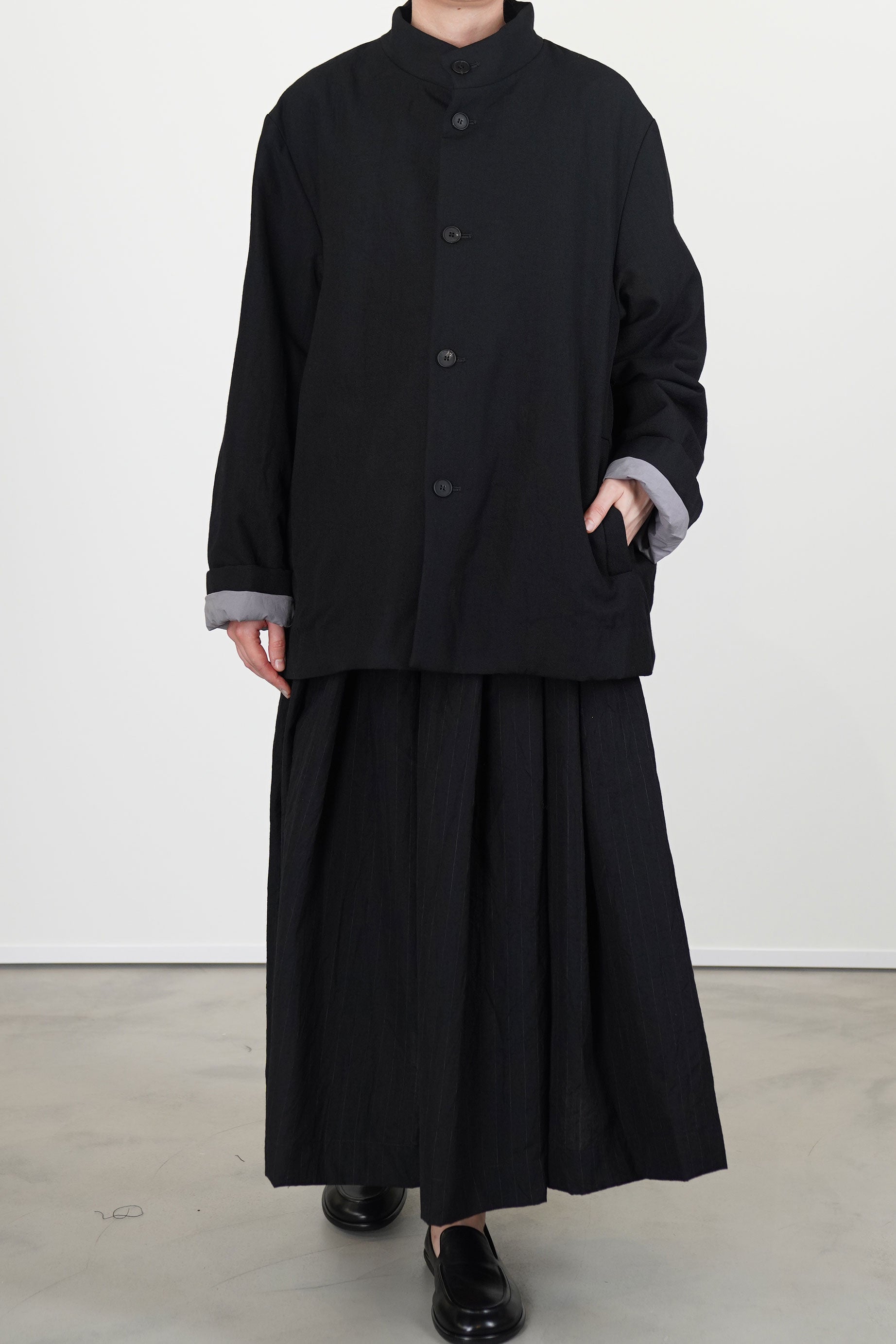 albert jacket wool black