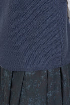 alva vest cashmere mazarine