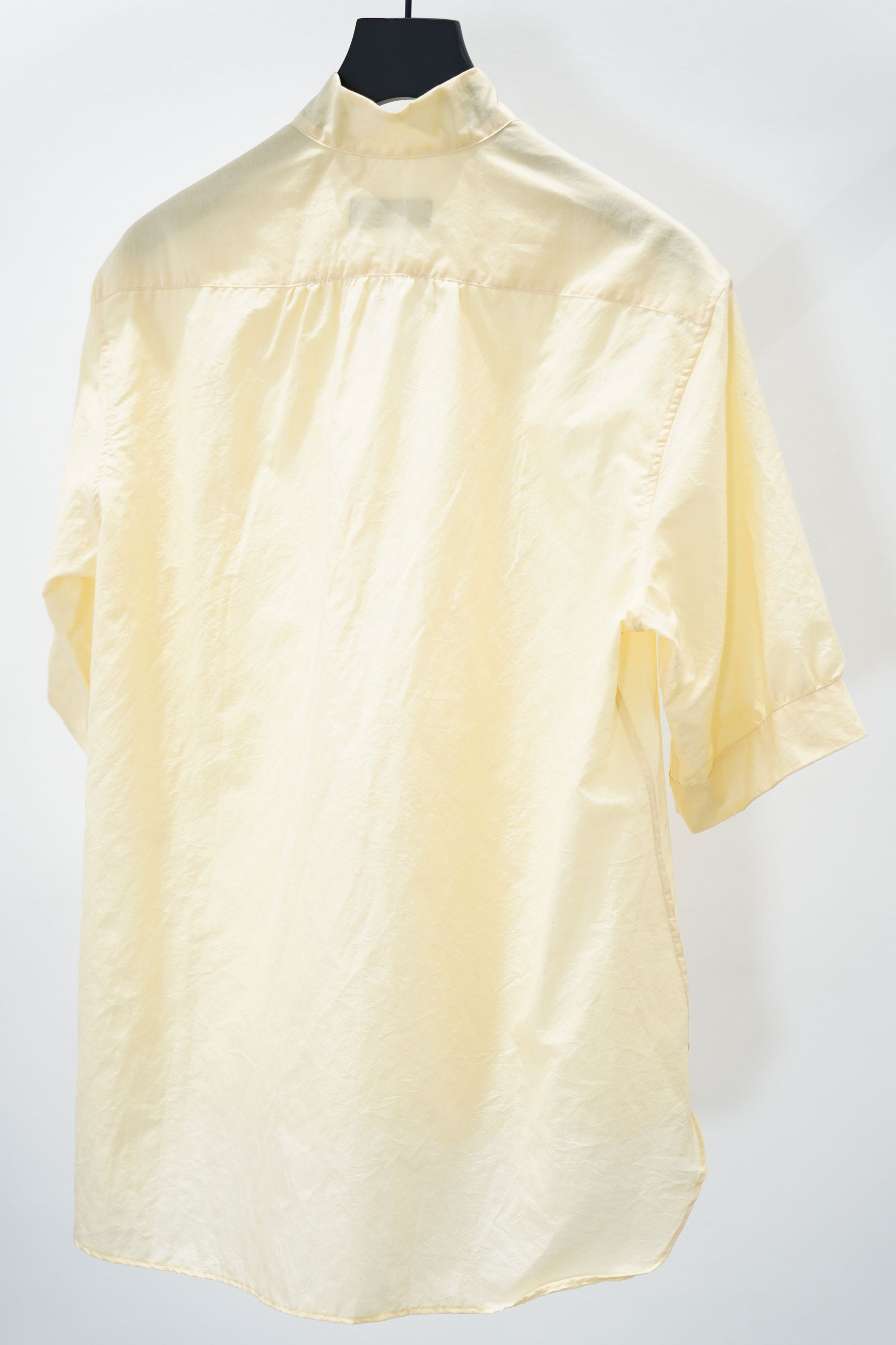 vera shirt cotton silk linen vanilla