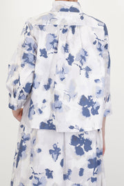 back view of bergfabel claudia shirt blooms