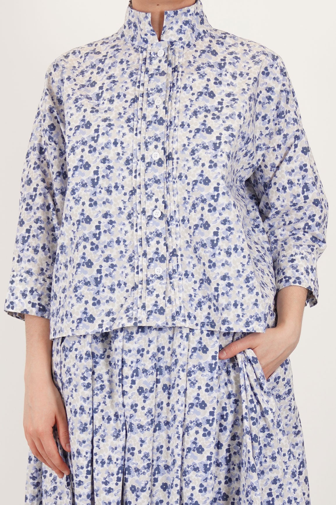 claudia shirt disty print
