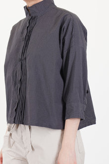 claudia shirt grey check