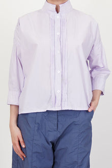 front view of bergfabel claudia shirt peony
