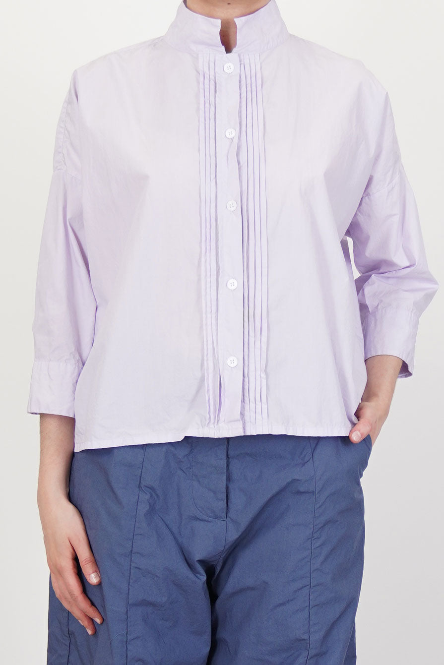 front view of bergfabel claudia shirt peony