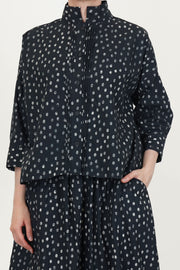 claudia shirt pois