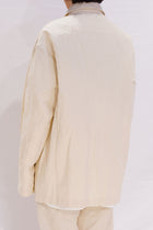 cotton and linen jacket bea almond