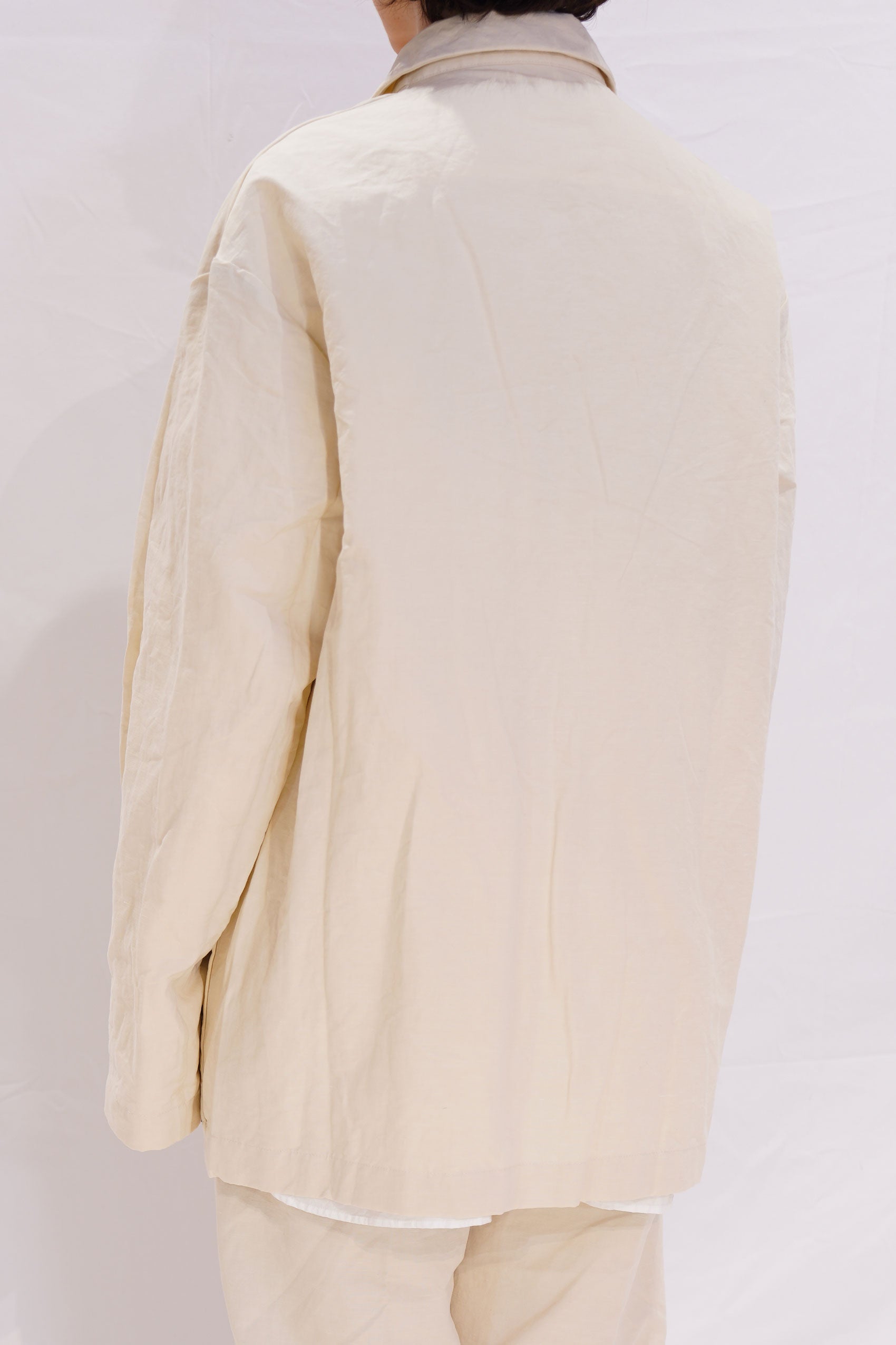 cotton and linen jacket bea almond