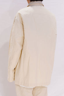 cotton and linen jacket bea almond