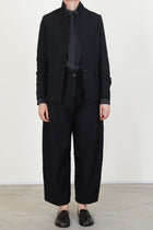 giulia jacket wool black stripe