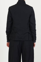 giulia jacket wool black stripe