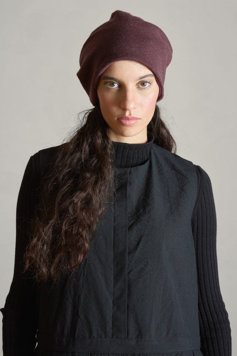 milo hat cashmere bordeaux