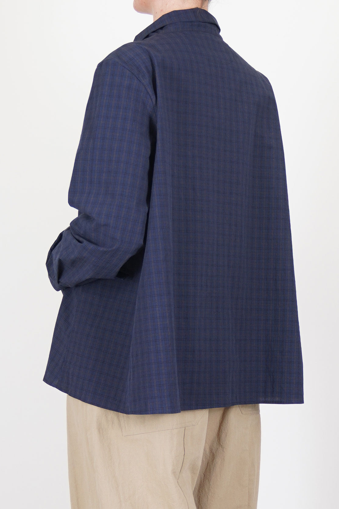 bergfabel jenny shirt navy check | carrousel the store