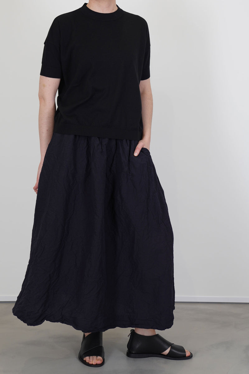 laura sweater tee black