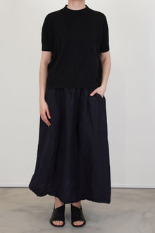 laura sweater tee black