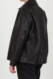 leather jacket uli brown