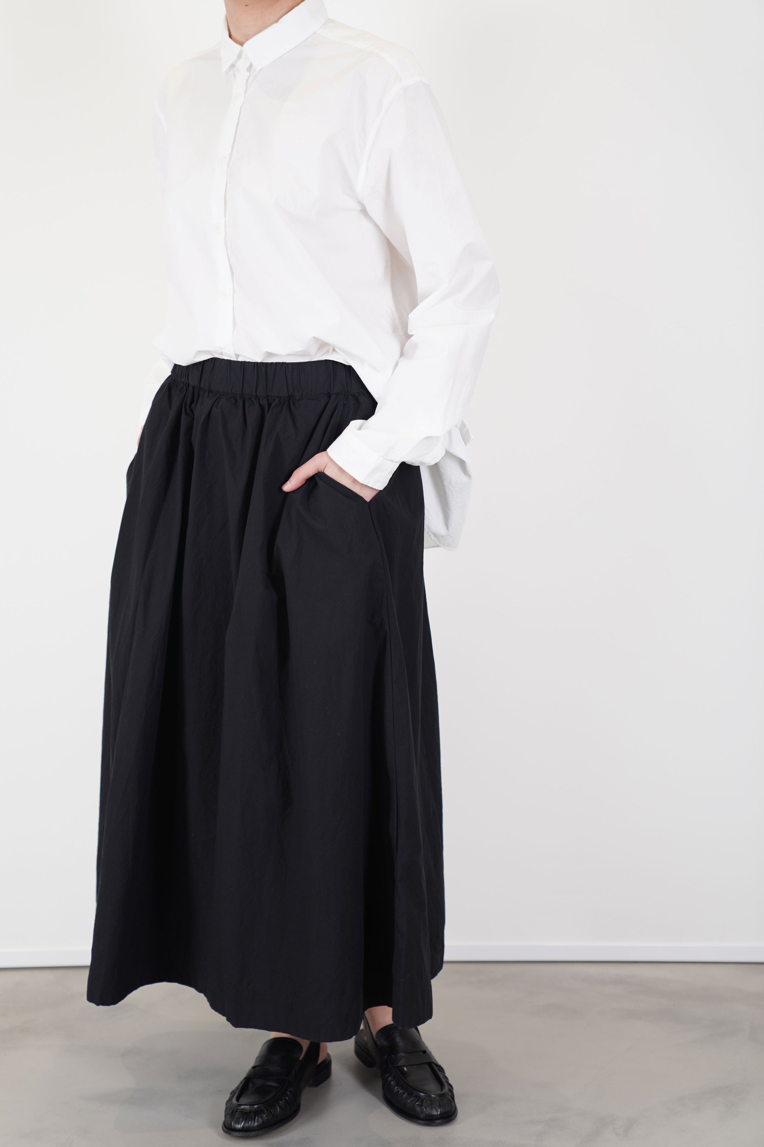 loose tyrol shirt white