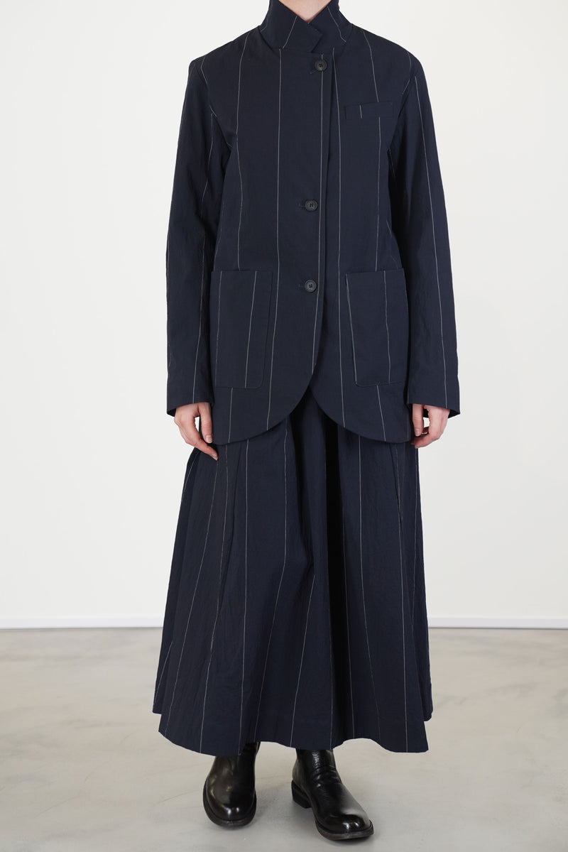 luisa jacket navy cotton