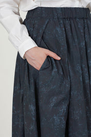 matilde skirt blur flower print
