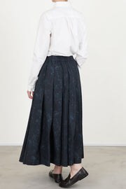 matilde skirt blur flower print