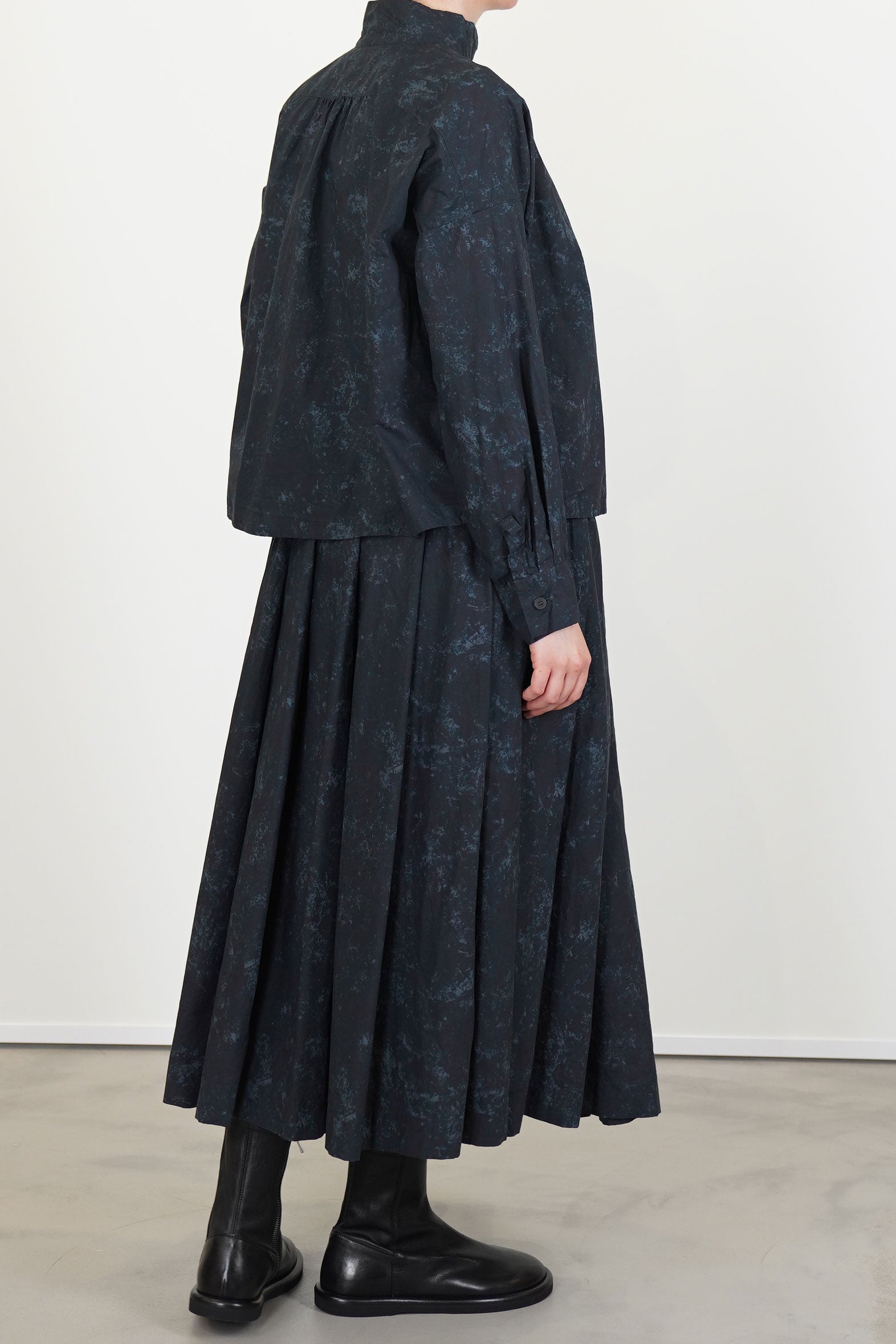 matilde skirt blur flower print