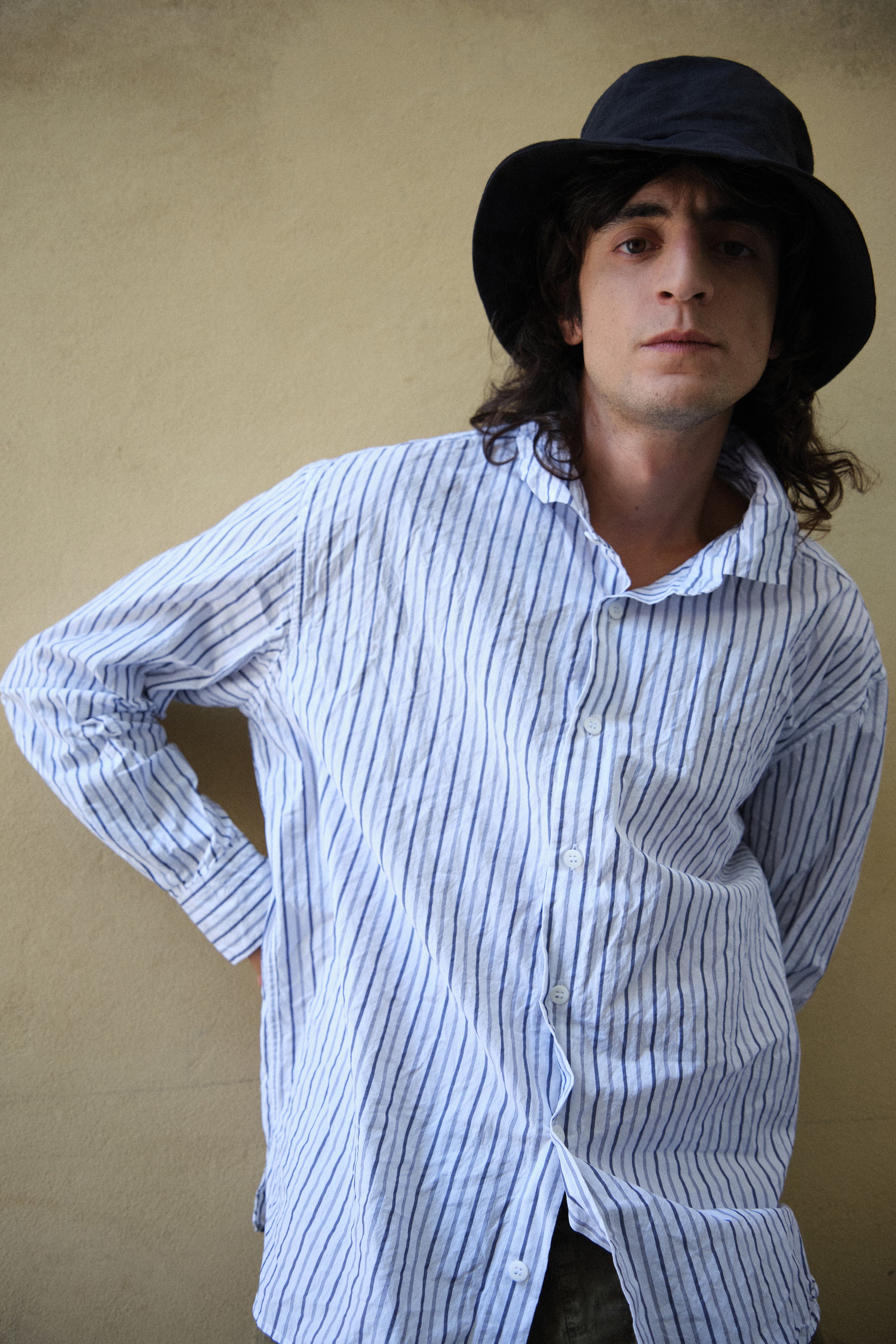 farmer shirt multi stripe