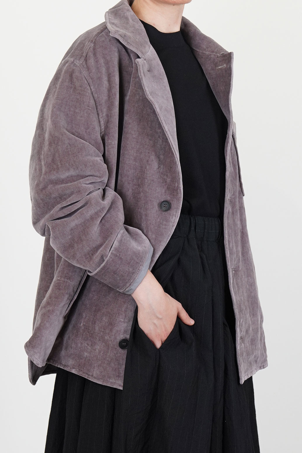 franz jacket velvet antique rose