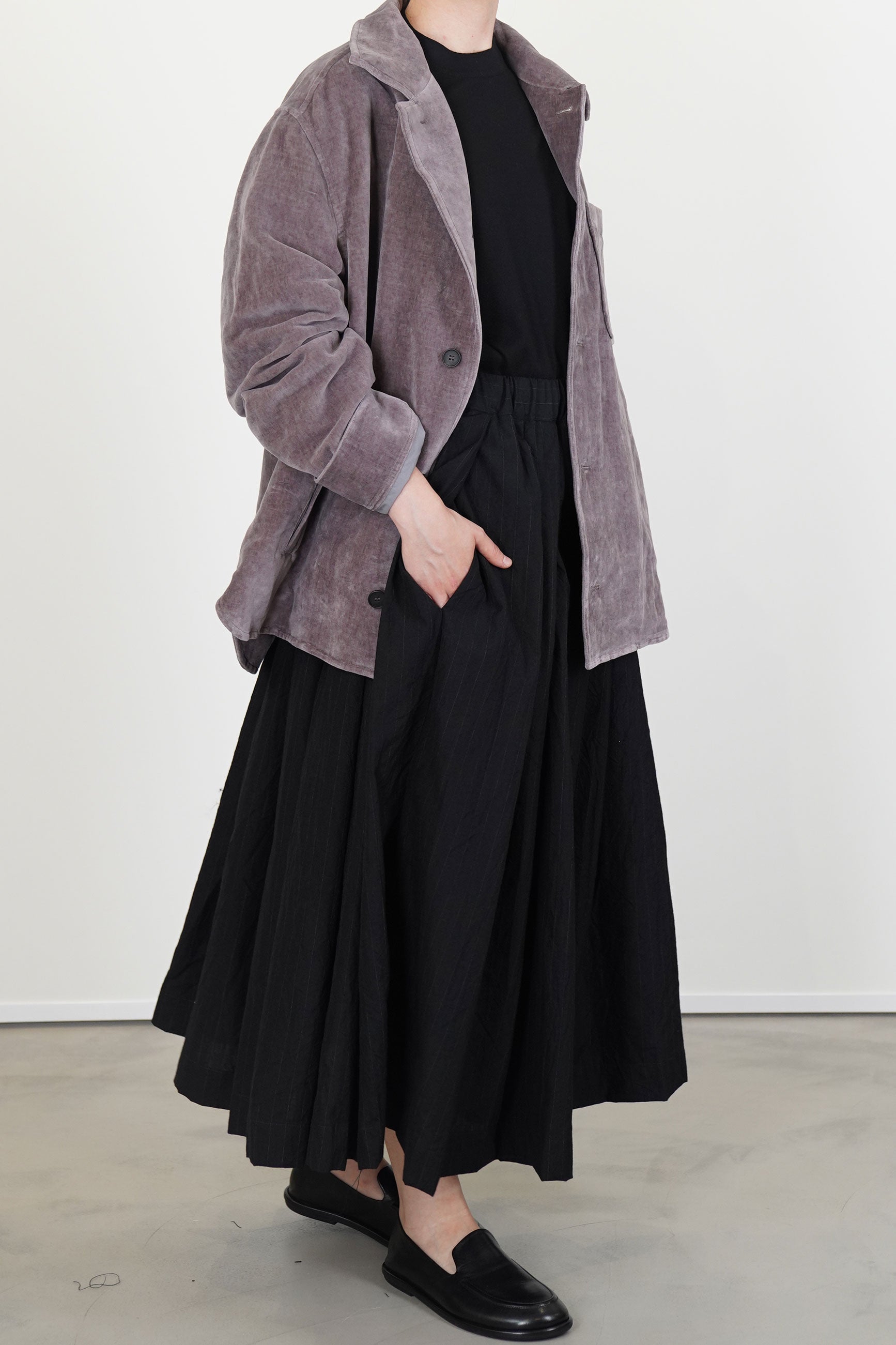 franz jacket velvet antique rose