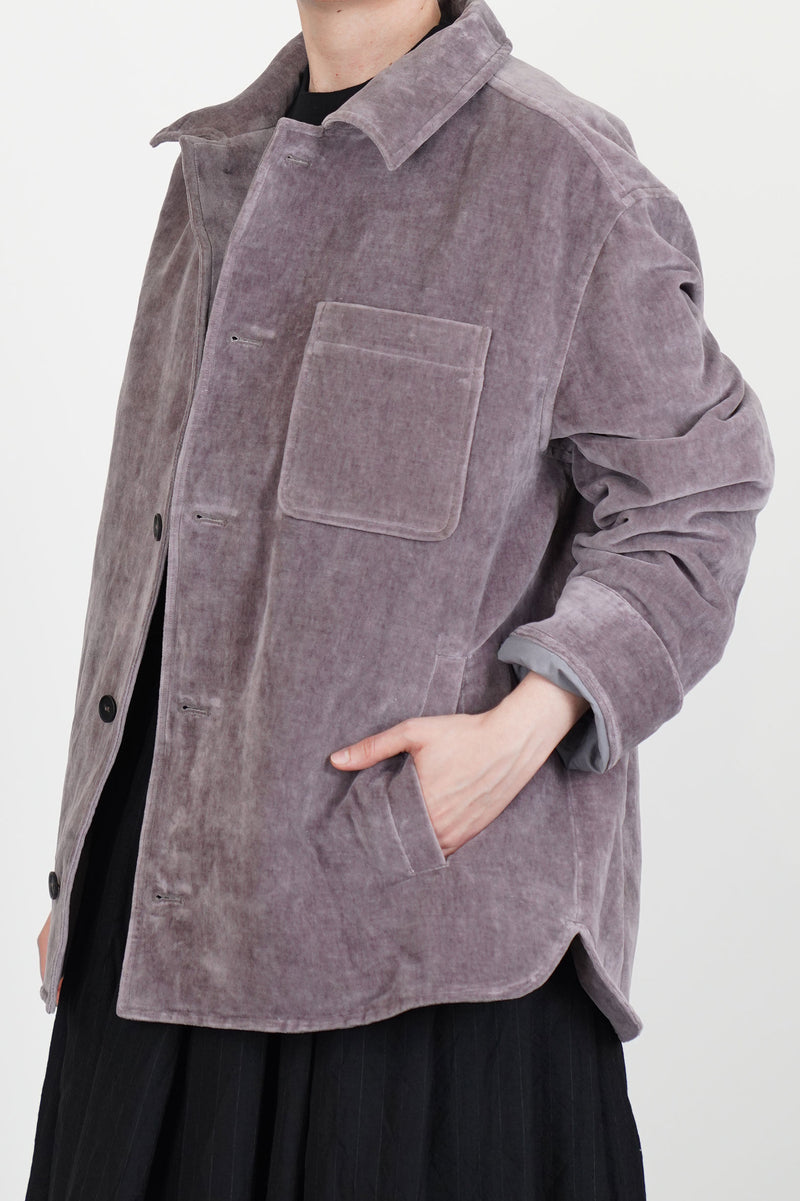 franz jacket velvet antique rose