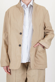 luca jacket cream
