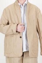 luca jacket cream