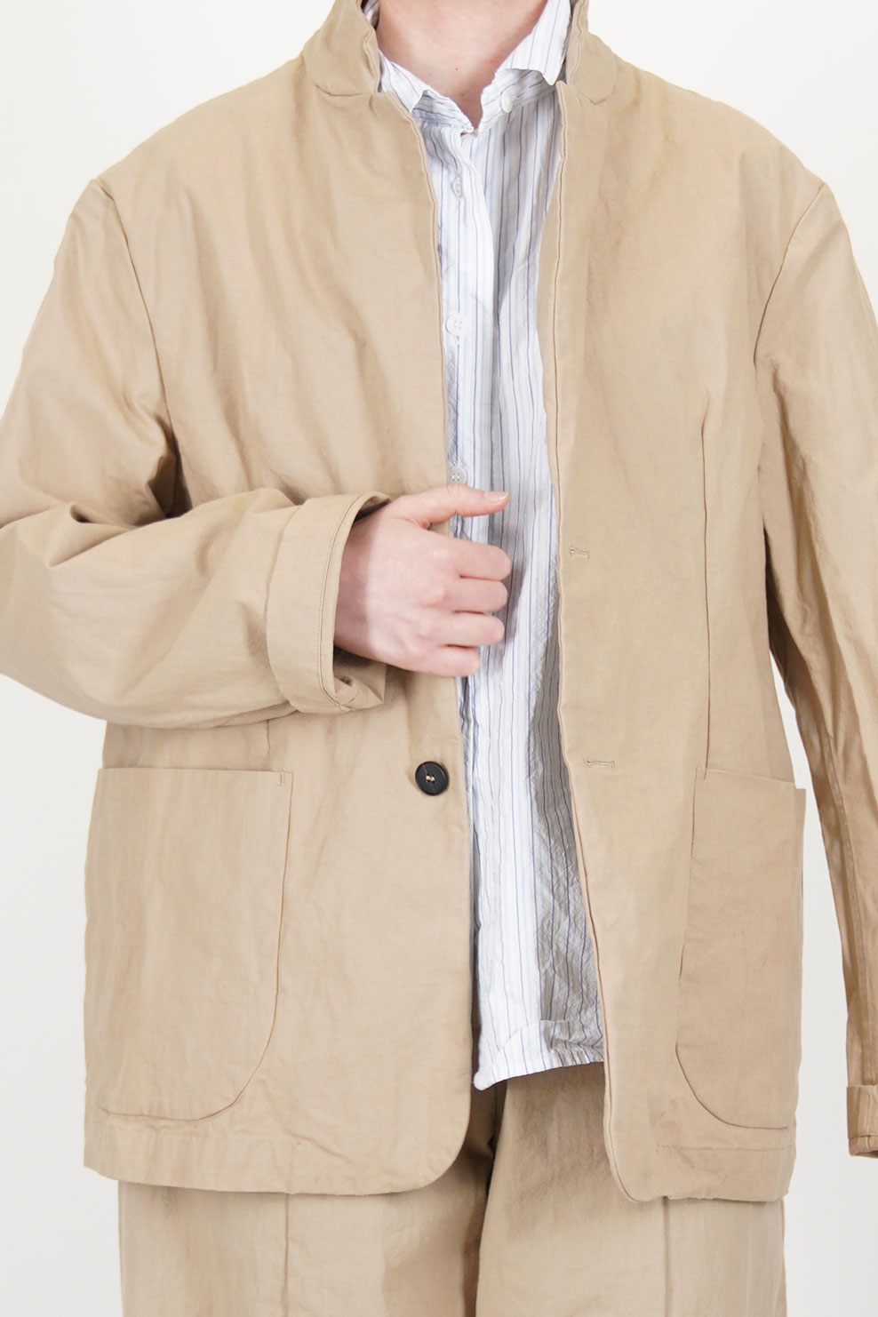 luca jacket cream