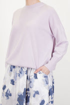 front view of bergabel rina pullover peony